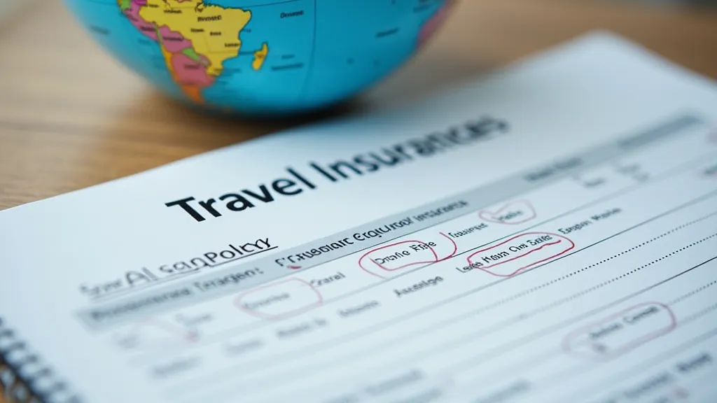 Travel insurance policy document