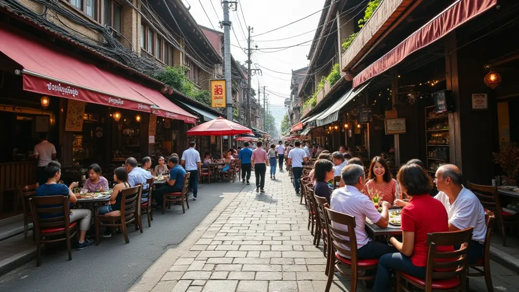 Street scene in Chiang Mai
