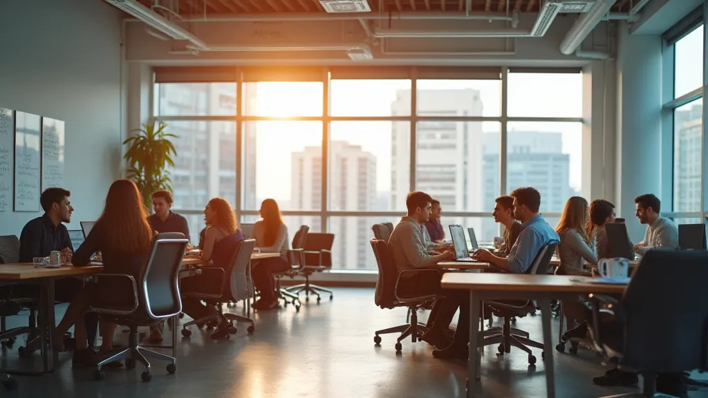 A modern co-working space